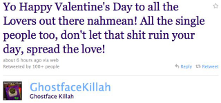Illustration for article titled Ghostface Killah Gives Some Sage Valentine's Day Advice